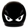 Angry Eyes Vinyl Decal Sticker Design #2 Waterproof Motorcycles Motorbikes Motor Bicycles Bikes Helmets Car Laptop Phone (Black, 7" x 2.5") view 1