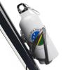 JuneLucky Solomon Islands Flag Aluminum Water Bottle 20 oz Portable Leakproof Cycling Water Bottle with Hanging Buckle Travel Tumbler for Gym Camping Hiking Outdoor Fits Most Bike Cages view 3