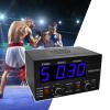 HCAUYNN Professional Gymnastics Timer,with Led Display,Adjustable Time, Frequency and Sound, for Muay Thai/MMA/Kickboxing,Blue view 1