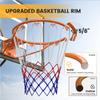 Basketball Hoop Outdoor 10 FT Height Adjustable Basketball Goals Systems Portable with 44" Backboard and Wheels for Youth Adults Kids - Backyard, Driveway, Indoor Play view 4