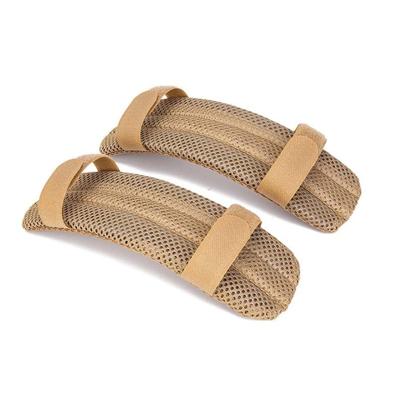 Aekvinks Tactical Vest Shoulder Strap Pad Backpack Laptop Guitar Shoulder Strap Mesh Padded Cushion 1 Pair Tan