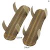 Aekvinks Tactical Vest Shoulder Strap Pad Backpack Laptop Guitar Shoulder Strap Mesh Padded Cushion 1 Pair Tan view 2