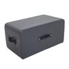 ZGSDTF Pilates Reformer Sitting Box 27.4 x 15.6 x 11.2 inches, Pilates Equipment Accessories, Suitable for Home Workouts and Professional Studio Use (Dark Grey)