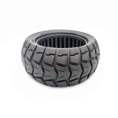 XIBANY Motorized Scooter 10x2.75 Off-Road Solid Tire for Speed/Way 5 Dualtron 3 KU/GOO G-Booster G2 Pro 10 Inch Electric Scooter Tyre Replacement Parts Motorized Scooter