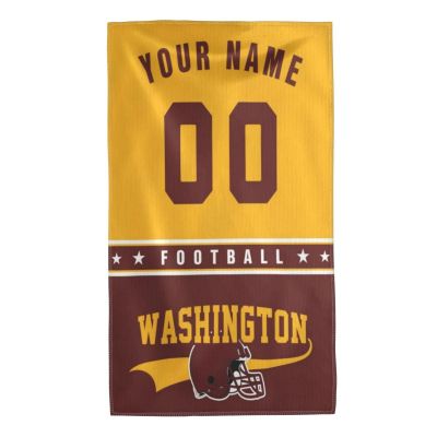 GASYWEOP football and city towels Team Name Number Sport Towel gifts for The fans 11 * 19in30 * 50cm (Towel Style-1)