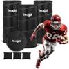 Yes4All Black Pop Up Defender, 3-Pack Basketball Youth Training Equipment, Portable Football Soccer Basketball Drill Defender view 1