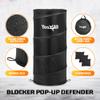 Yes4All Black Pop Up Defender, 3-Pack Basketball Youth Training Equipment, Portable Football Soccer Basketball Drill Defender view 2