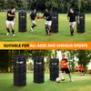 Yes4All Black Pop Up Defender, 3-Pack Basketball Youth Training Equipment, Portable Football Soccer Basketball Drill Defender view 4