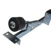 Adjustable Boat Trailer Bottom Support Bracket, with Keel Rollers - Zinc-Coated Steel Holder Suitable for Boats from 24.61" to 40.6" Wide, Silver view 3