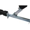 Adjustable Boat Trailer Bottom Support Bracket, with Keel Rollers - Zinc-Coated Steel Holder Suitable for Boats from 24.61" to 40.6" Wide, Silver view 4