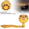 Baitcasting Reel Handle, Fishing Reel Handle Grip Aluminum Alloy Baitcasting Reel Rocker Arm Replacement 8x5mm for Fishing Enthusiasts(Gold) view 3
