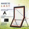 MR Lacrosse Rebounder 7x5, Throwback Net with 5 Bounce Back Rebound Angles, Pitch Back Return Net, Rebound Wall for Lacrosse, Baseball, Softball, Soccer, Football, Basketball, Volleyball, Tennis view 2
