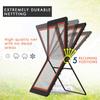 MR Lacrosse Rebounder 7x5, Throwback Net with 5 Bounce Back Rebound Angles, Pitch Back Return Net, Rebound Wall for Lacrosse, Baseball, Softball, Soccer, Football, Basketball, Volleyball, Tennis view 3