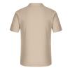 Mens Casual Linen Shirts Short Sleeve Button Down Tees Spread Collar Plain Tshirts Blouses Summer Vacation Beach Tops Beige view 3