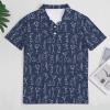 Golfer Hawaiian Golf Shirts for Women Polo Short Shirts Outfit Moisture Wicking Shirts Large view 3