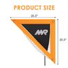 MR Lacrosse Shooting Targets, Lax Goal Corner Shooting Targets, Lacrosse Shooting Practice Net, Lacrosse Corner Targets, Lacrosse Net Goalie Targets for Shooting Practice and Training, Set of 2 view 2