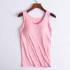Tank Tops for Women Modal Built-in Bra Padded Camisole Yoga Tanks Tops Undershirts Lightweight Camis Tank Tops view 2