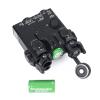 Red/Green/Blue Laser Sight + Strobe/Momentary/Constant Modes Whitelight LED 160 Lumens Flashlight with IR LaserMetal DBAL-A2 Box Laser Sightswith Pressure Switchfor 20mm Rail(Blue Laser) view 3