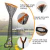 MR Volleyball Setter Trainer Net - 3'x3', Adjustable Height & Angle, Portable Trainer for Hitting, Spiking, Serving with Built-in Drawstring Ball Release view 3