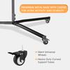 MR Volleyball Setter Trainer Net - 3'x3', Adjustable Height & Angle, Portable Trainer for Hitting, Spiking, Serving with Built-in Drawstring Ball Release view 4