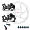 Line Pulling Hydraulic Disc Brake Calipers Front + Rear,Alloy Clip Disc Brake Caliper for Rotor 160MM for Rotor,for Mountain Bike, Road Bike(front+rear with 2PCS for rotor) view 3