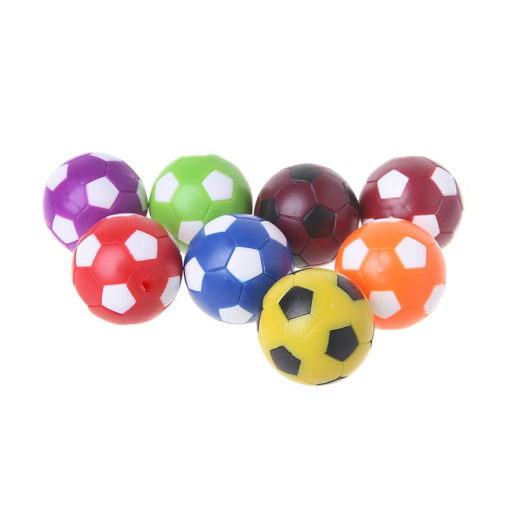 Vdaxvme 2 Pack of Smooth Foosballs for Standard Foosball Accessory Tables & Tabletop Soccer Game Replacements