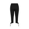 NineFit Basics Women'S Plus Size Capris Capris for Women Petite Cotton Capri for Women White Wide Leg Capri Pants for Women Straight Leg Yoga Pants Yoga Pants with Back Pockets Prime of Day Deals Today 2024 view 4