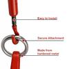 Amber Fight Gear Premium Hardened Metal Boxing Rope Retainer Ring - Secure Attachment for Turnbuckles, Durable Construction, Easy Installation - Ideal for Professional Rings and Training Facilities view 2