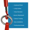 Amber Fight Gear Premium Hardened Metal Boxing Rope Retainer Ring - Secure Attachment for Turnbuckles, Durable Construction, Easy Installation - Ideal for Professional Rings and Training Facilities view 4