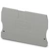 50pcs D-ST ST and PT Series Din Rail Terminal Blocks End Cover Plate L99/H51/W2.2 Mm End Cover D-STTB D-ST2.5-3L(D-ST 10) view 1