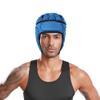 Rugby Soft Helmet Flag Football Soccer Headgear Padded Adjustable Protective Cap Protector for Youth Kids Adults view 3