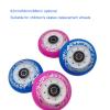 GXBHSP 62mm 64mm 68mm Skate Wheels Inline Wheels Inline Skate Wheels 82A 4 Pack Indoor Outdoor (purple) view 3