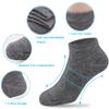 Duufin 12 Pairs Kids Athletic Ankle Socks Kid's Athletic Low Cut Socks Half Cushion Sports Sock for Boys Girls, 4-6Years view 3