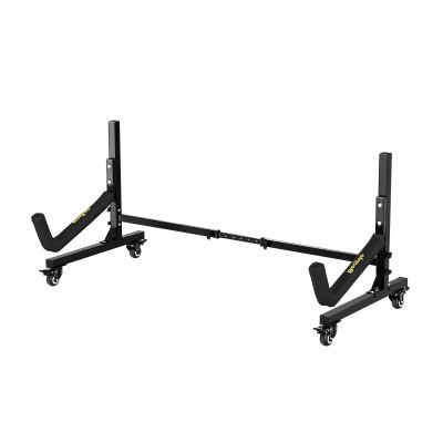 Bonnlo Kayak Stand Freestanding Storage Rack for Kayak Canoe Boat Paddle Board SUP Surfboard for Indoor Outdoor Garage, Shed, Dock with Lockable Wheels Wide Adjustable