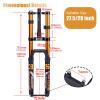 BUCKLOS Downhill Air Suspension Fork 27.5 15 * 110mm Boost Tapered Travel 180mm 36mm Stanchion Thru Axle Bike Forks &Spacers 11 Pieces Fit 28.6mm Front Fork,2 3 5 10 15 20mm Carbon Fiber Washer Shiny view 3