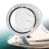Aymzbd Boat Hatch Deck Plates for Boat Round Marine Inspection Deck Plate Hatch for RV, 6in Clear White view 3