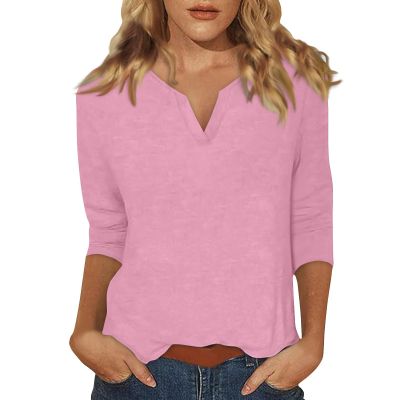 3/4 Sleeve Tops for Women Womens Tunic Tops 3/4 Sleeve Wonens Tops Womans Shirts Casual Tops Teal Shirt Women Womens Summer Tunic Tops Womens Tops 3/4 Length Sleeves Womens Shirts Casual