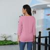 3/4 Sleeve Tops for Women Womens Tunic Tops 3/4 Sleeve Wonens Tops Womans Shirts Casual Tops Teal Shirt Women Womens Summer Tunic Tops Womens Tops 3/4 Length Sleeves Womens Shirts Casual view 3