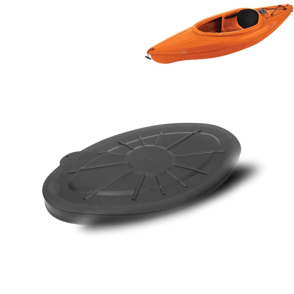 Deck Hatches Cover, Light Plastic Round Hatches Cover Inspection Plate for Marine Boat Kayak Canoe