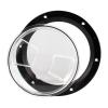 Aymzbd Boat Hatch Deck Plates for Boat Round Marine Inspection Deck Plate Hatch for RV, 6in Clear Black view 1