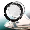 Aymzbd Boat Hatch Deck Plates for Boat Round Marine Inspection Deck Plate Hatch for RV, 6in Clear Black view 3