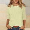 Fall Outfits for Women 2024 Floral Top 1/2 Sleeve Tops for Women 3/4 Sleeve Tops Floral Tops for Women Women's Tunic Tops Womans Tops Lavender Shirt Women Tee Shirts Womens Floral Tops view 2