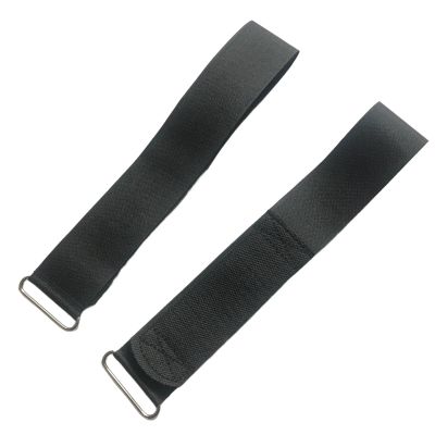 2 Pcs Universal Elliptical Machine Pedals Straps Exercise Bike Pedal Straps Rowing Machine Foot Straps Trainer Straps Leg Training Adjustable Easy to Install for Fitness Home Sports Accessories