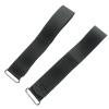 2 Pcs Universal Elliptical Machine Pedals Straps Exercise Bike Pedal Straps Rowing Machine Foot Straps Trainer Straps Leg Training Adjustable Easy to Install for Fitness Home Sports Accessories view 1