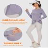 Blingfit Sun Shirts for Women UPF 50+ Women's Sports T-Shirt Long Sleeve Shirt Workout Tops Crew Neck Athletic Casual Running Yoga Fitness T-Shirts view 4