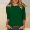 3/4 Sleeve Tops Women Tops Casual 3/4 Sleeve Tunic Tops for Women 3/4 Sleeve Tops for Women Womens Petite Tops Floral Tops for Women Tops for Women Womens Toos 3/4 Length Sleeve Womens view 2