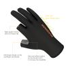 BASSDASH Unisex Fingerless Camo Hunting Gloves for Men's Women's Early Season Warm Weather UPF 50+ Lightweight Fishing Photography HG03 view 3