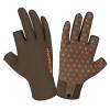 BASSDASH Unisex Fingerless Camo Hunting Gloves for Men's Women's Early Season Warm Weather UPF 50+ Lightweight Fishing Photography HG03 view 2