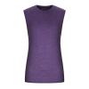 Generic Mens Muscle Tank Tops 2024 Summer Trendy Palm Print Beach Casual Sleeveless T-Shirts Gym Bodybuilding Athletic Blouse, Large, A04_purple view 3