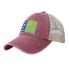 QIZYOQA Flag of Berkeley, Denver Baseball Cap for Men Women Mesh Back Trucker Hats Dad Golf Hat view 1